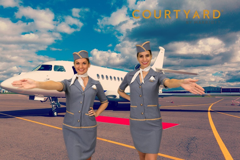 Air Hostesses at Marriott